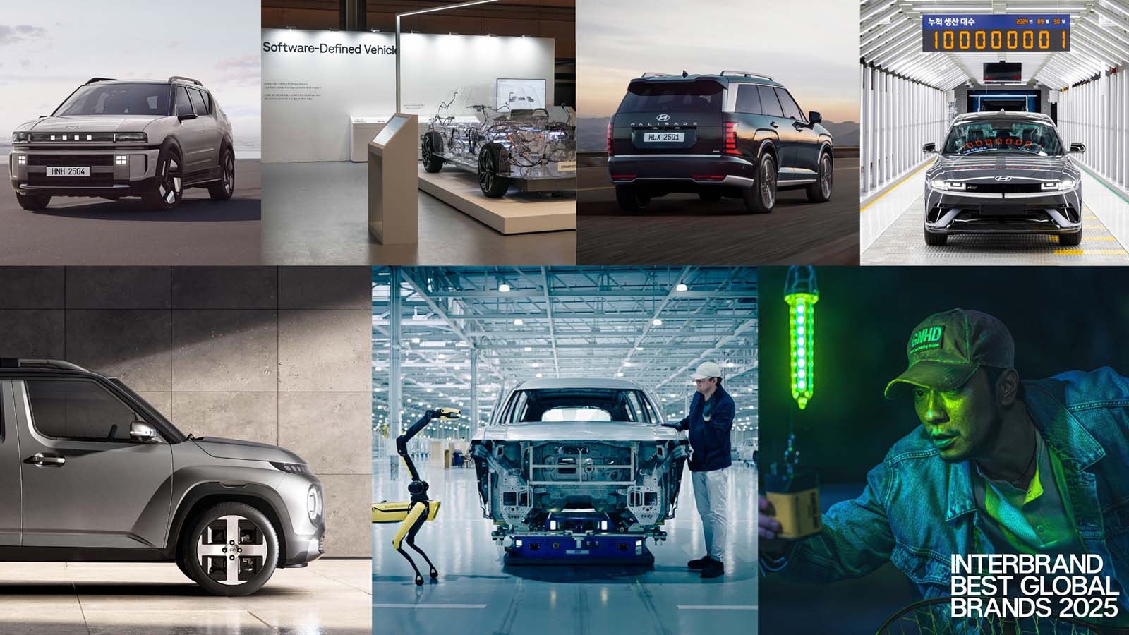 Hyundai Motor Company achieved a record brand valuation of $24.6 billion and ranked 30th in the 2025 Interbrand Best Global Brands Rankings.