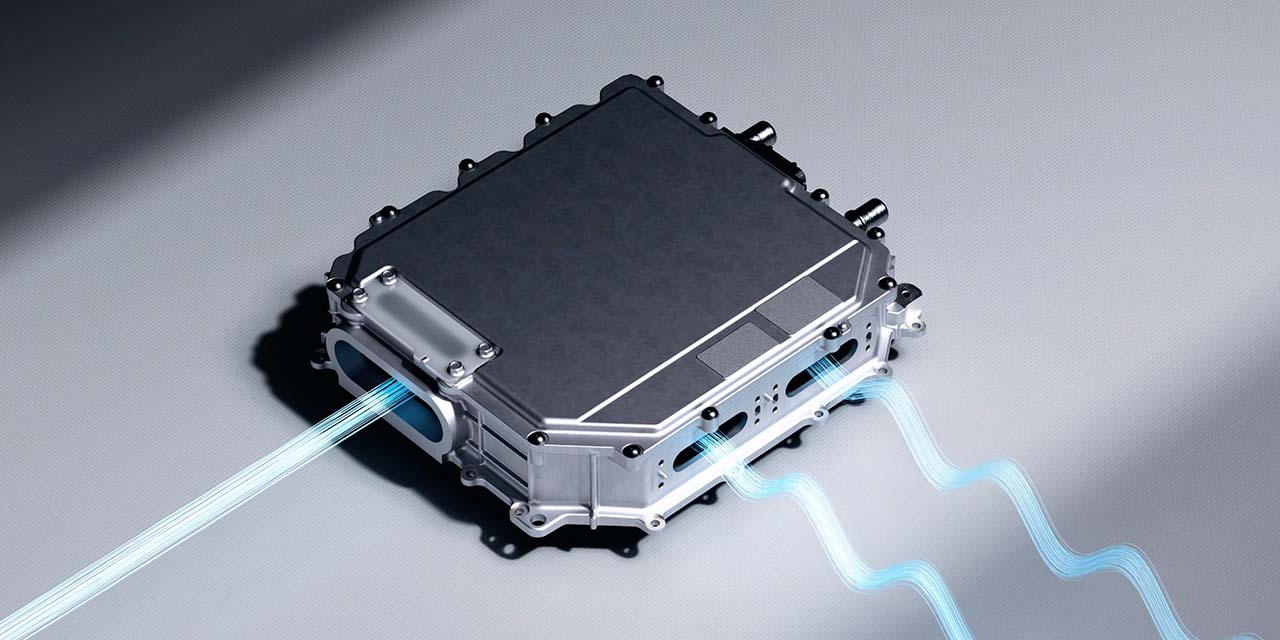 An EV’s power output depends on the voltage and current the battery can deliver to the motor (or motors) via the inverter.