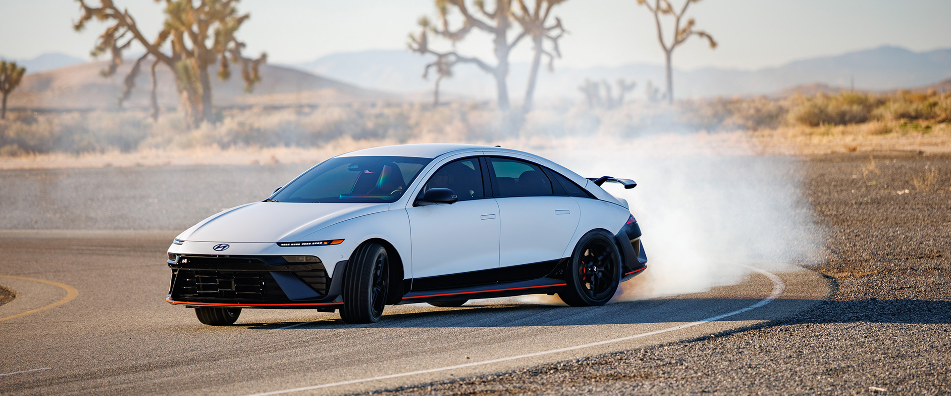 Hyundai’s IONIQ 6 N high-performance EV made its North American debut at AutoMobility LA.
