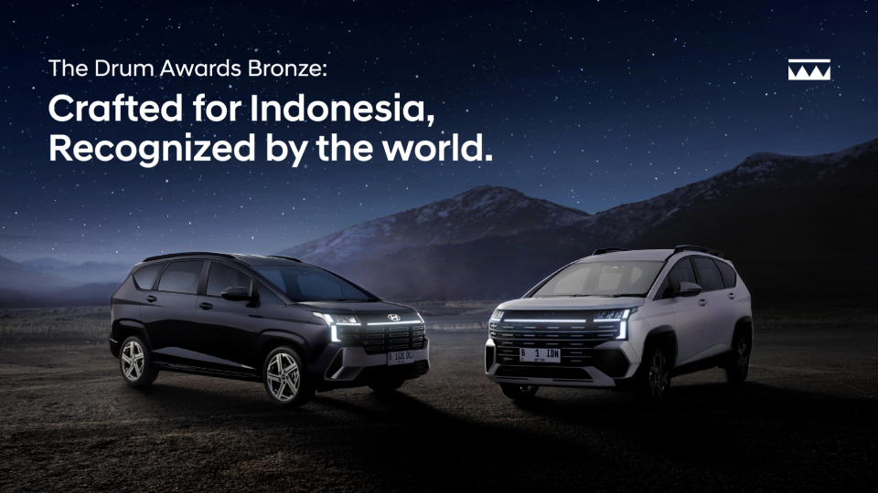 Hyundai STARGAZER Cartenz and Cartenz X Win Bronze at The Drum Awards 2025