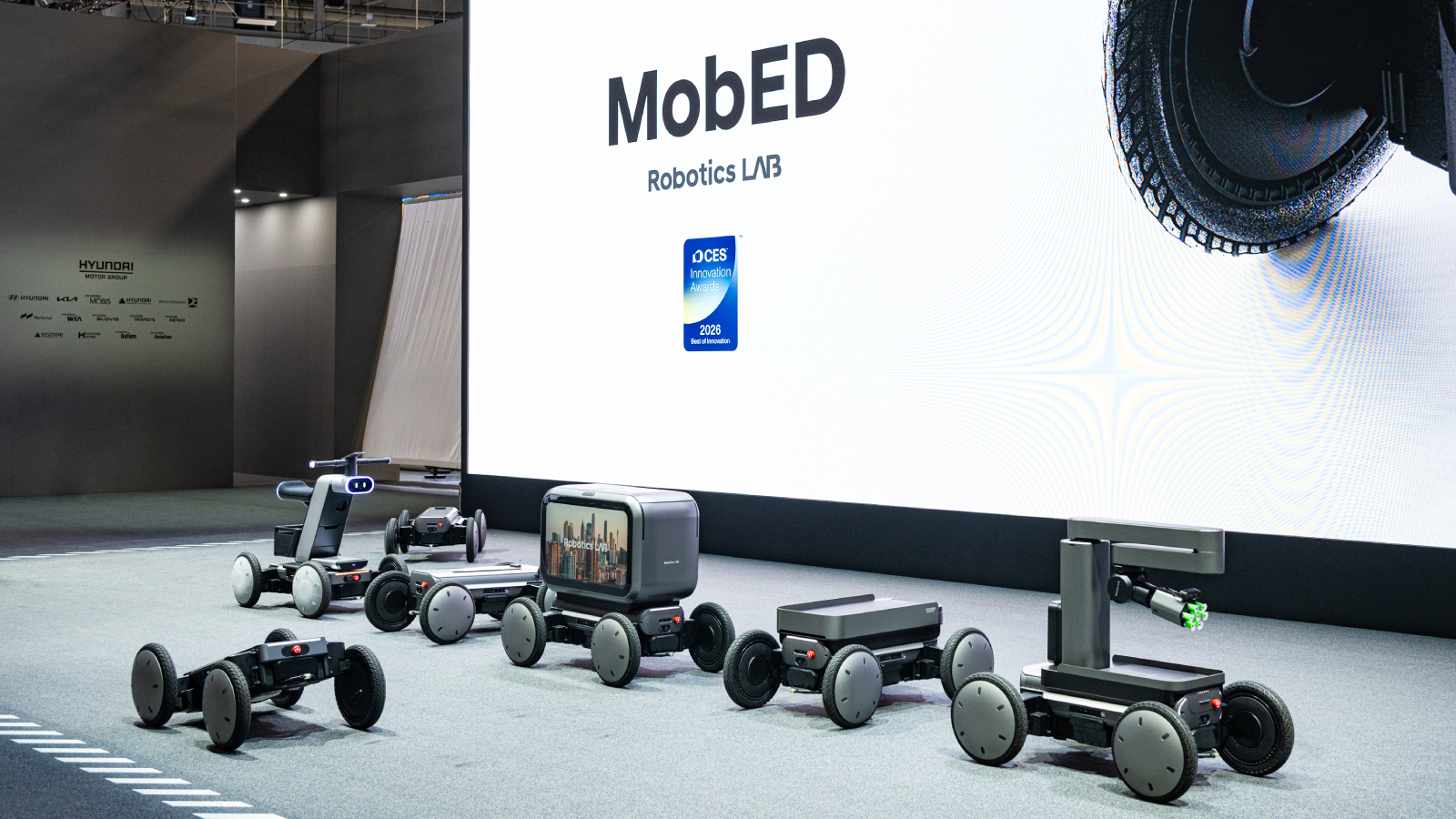 Commercialized model of the next-generation mobility robot platform MobED