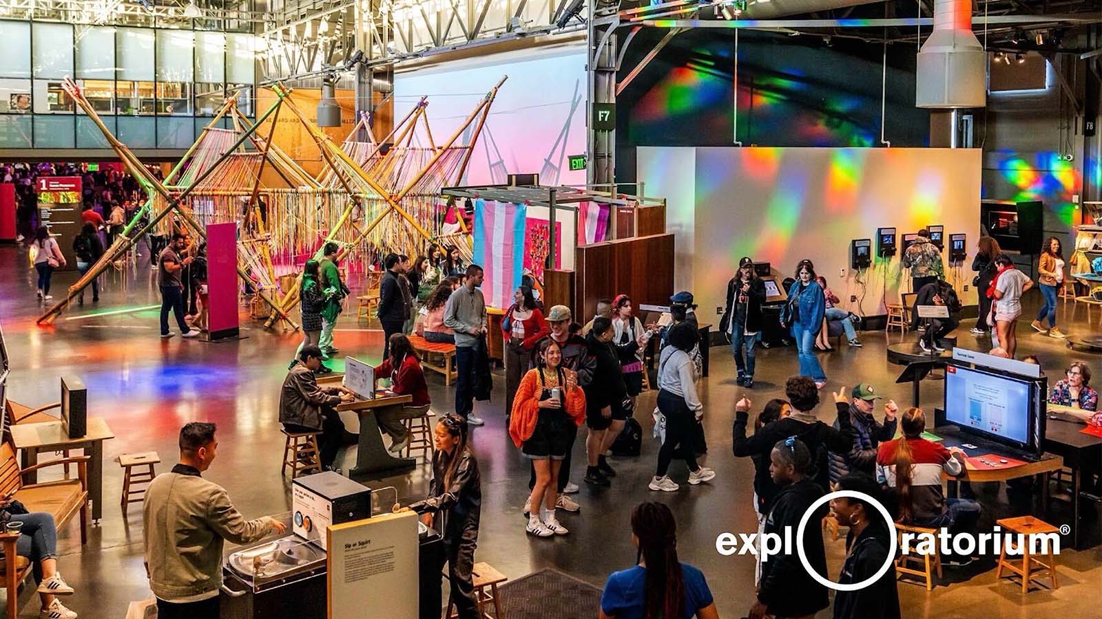 Exploratorium museum in San Francisco, United States.