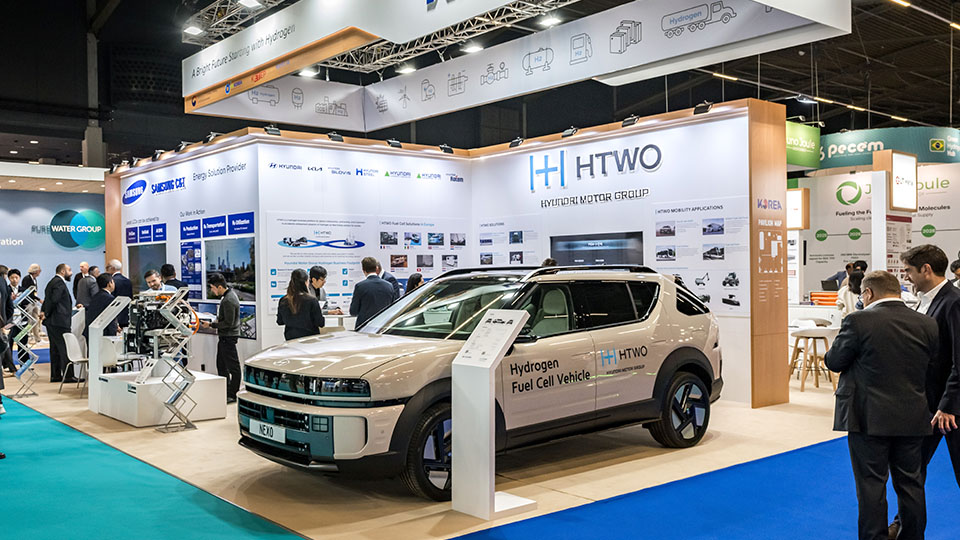 Hyundai Motor Group Exhibition Booth at the World Hydrogen Summit 2026