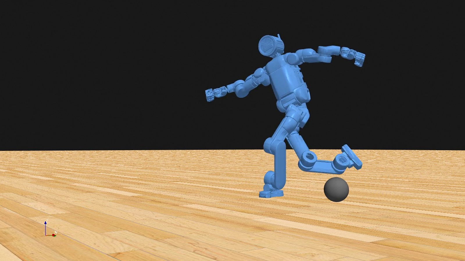 Description: In a new video from Hyundai Motor, Boston Dynamics humanoid robot Atlas flawlessly executes a series of complex football (soccer) drills.