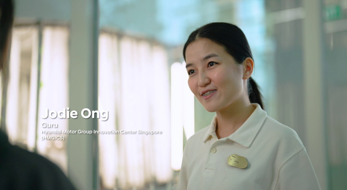 “They’re fully automated,” Jodie Ong, who leads visitor tours through the space, tells one group. “The robots handle the day-to-day operations, and the entire system is programmed to manage itself.”