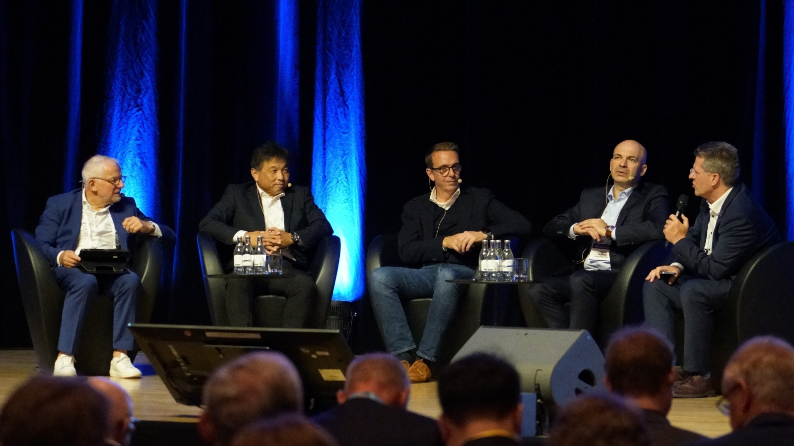 (From Second Right) Manfred Harrer, President and Head of R&D Division, Hyundai Motor Group, at the Opening Plenary Session