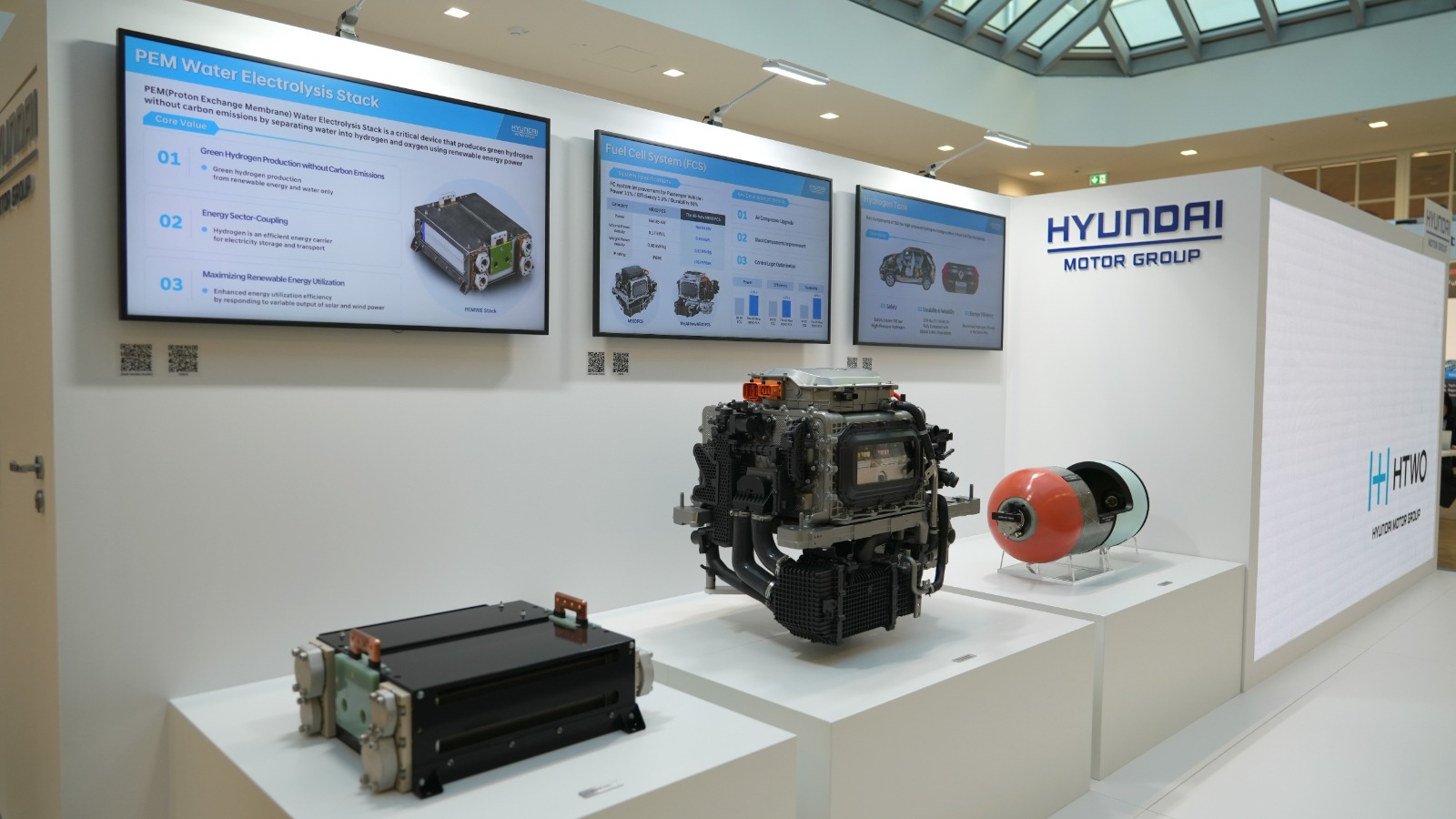Hyundai Motor Group Booth at the Exhibition